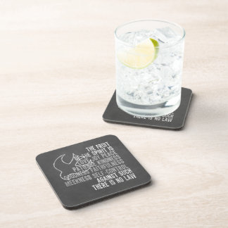 Fruit of the Spirit Chalkboard Look with Dove Coaster