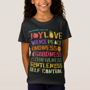 Fruit Of The Spirit Christian Bible Verse T-Shirt