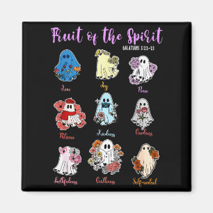 Fruit Of The Spirit Christian Religious Halloween Magnet