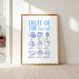 Fruit of the Spirit Christian Wall Art