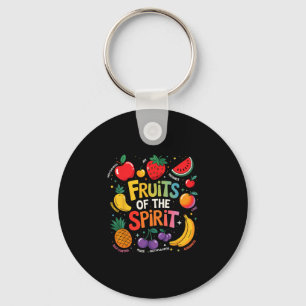 Fruit Of The Spirit Fruit Colorful Summer Vacation Key Ring