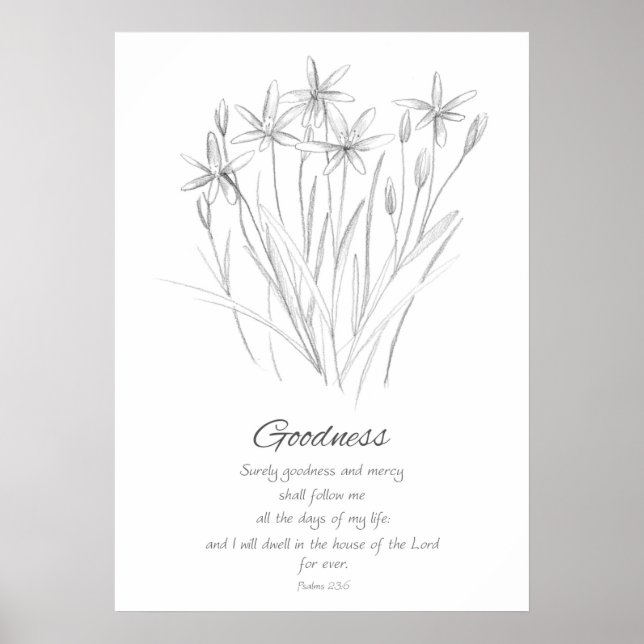 Fruit of the Spirit Galatians 5:22 Scripture  Poster (Front)