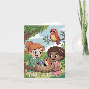 Fruit of the Spirit: Gentleness Kid's Card