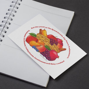 Fruit of the Spirit Inspirational Postcard