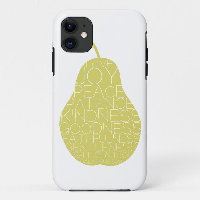 Fruit of the Spirit iPhone case (Back)