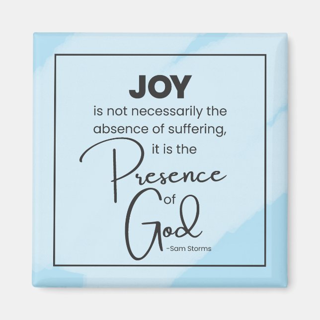 Fruit of the Spirit - Joy Magnet (Front)