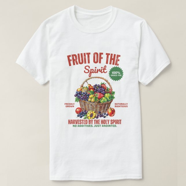Fruit Of The Spirit Shirt (Design Front)