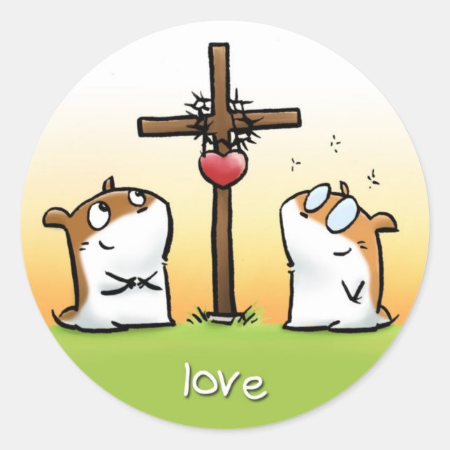 Fruit of the Spirit Sticker (Love) (Front)