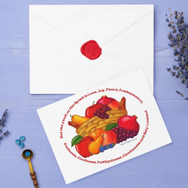 Fruit of the Spirit Thank You Card (Creator Uploaded)