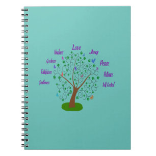 Fruit Of The Spirit Tree Notebook