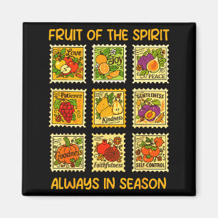 Fruit Of The Srit Christian Faith Jesus God Lover Magnet