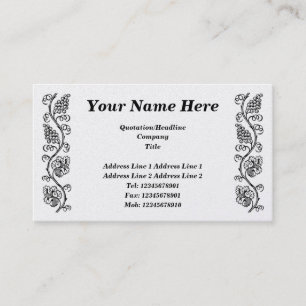 Fruit of the Vine Business Card