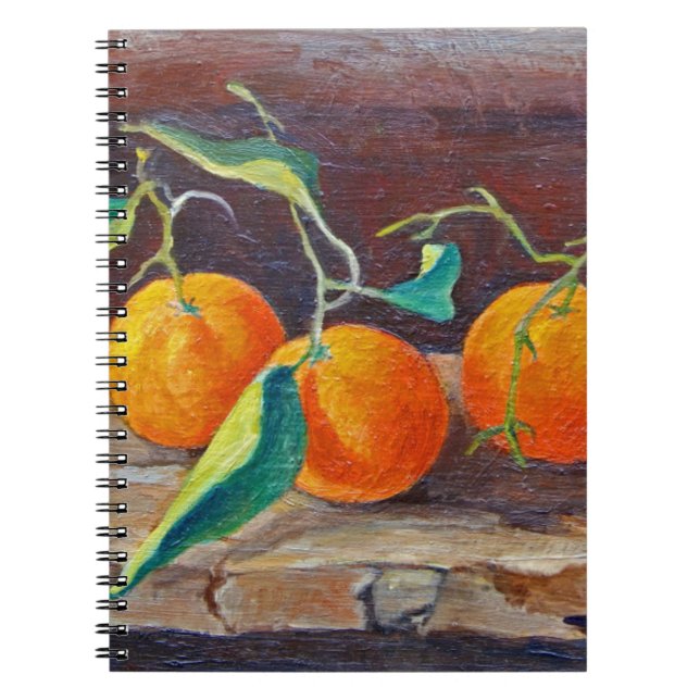 Fruit on a Shelf 2014 2 Spiral Notebook (Front)