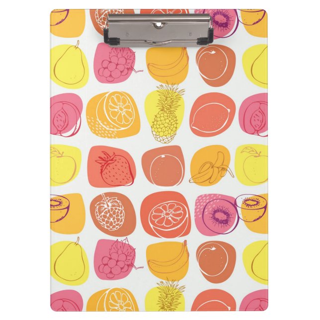 Fruit pattern clipboard (Front)