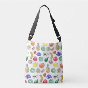Fruit pattern crossbody bag