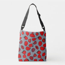 Fruit Pattern Crossbody Bags