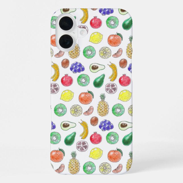 Fruit pattern iPhone case (Back)