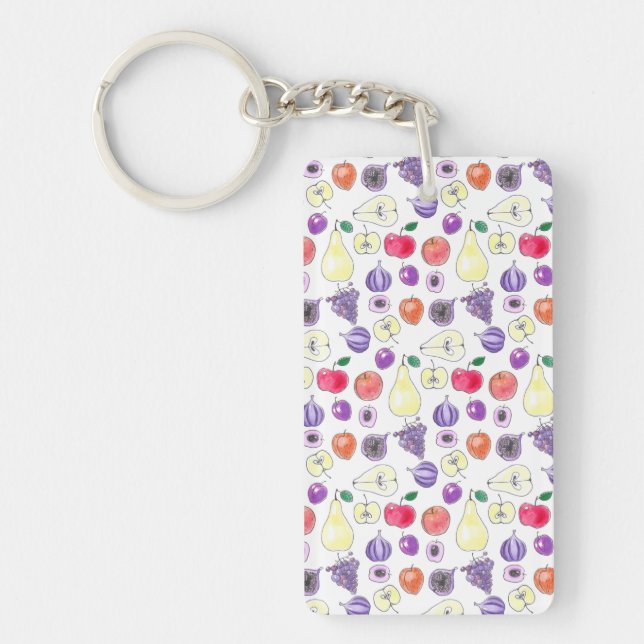 Fruit pattern key ring (Front)