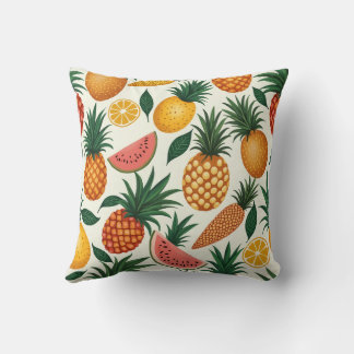 Fruit pattern pillow