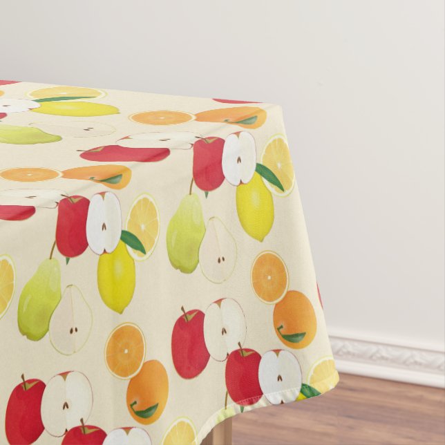 Fruit Pattern Tablecloth (In Situ)