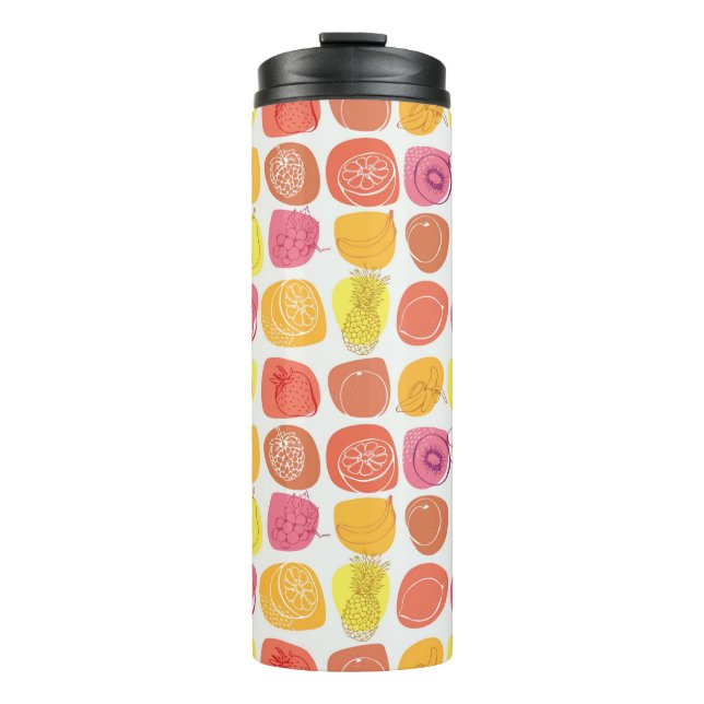 Fruit pattern thermal tumbler (Front)
