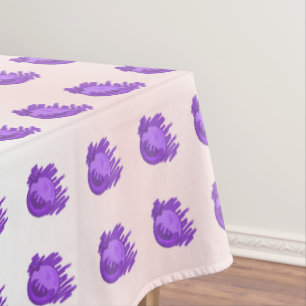 Fruit Patterns Blueberries and Cream Tablecloth