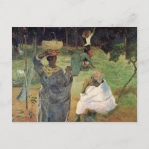 Fruit Picking - Paul Gauguin Postcard