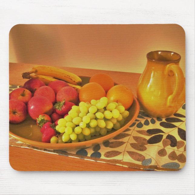 fruit plate mouse pad (Front)