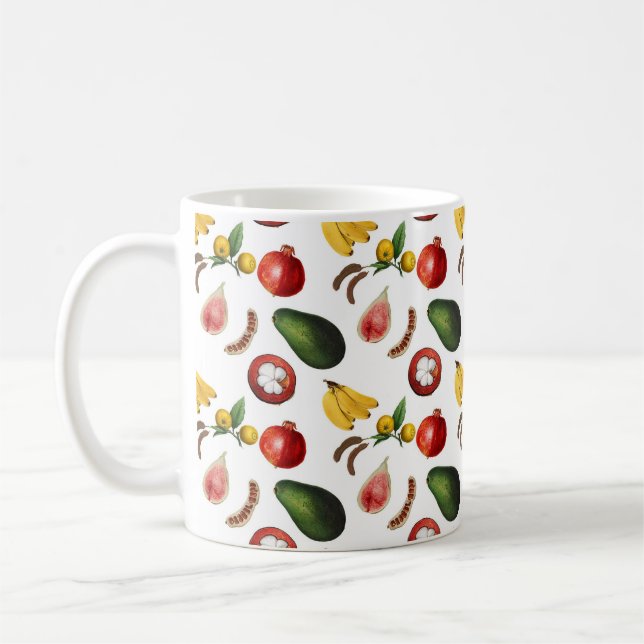 fruit print mug (Left)