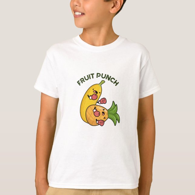 Fruit Punch Funny Drink Pun  T-Shirt (Front)