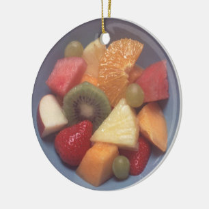 Fruit Salad Ceramic Tree Decoration