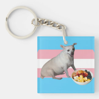 Fruit salad key ring