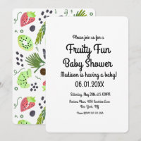 Fruit Salad Summer Colourful Fruity Baby Shower