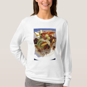 Fruit salad with ice cream. T-Shirt