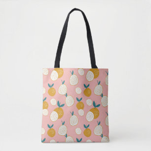 fruit seamless pattern background, print pattern tote bag