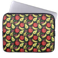 Fruit seamless pattern | colorful tropical fruit