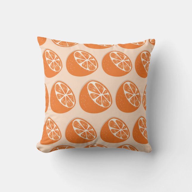 Fruit Seamless Pattern. Cushion (Front)