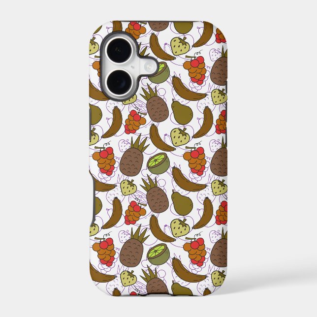 Fruit seamless pattern | Fruit surface pattern 14 (Back)