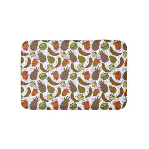 Fruit seamless pattern Fruit surface pattern 14 Bath Mat