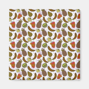 Fruit seamless pattern   Fruit surface pattern 14 Magnet