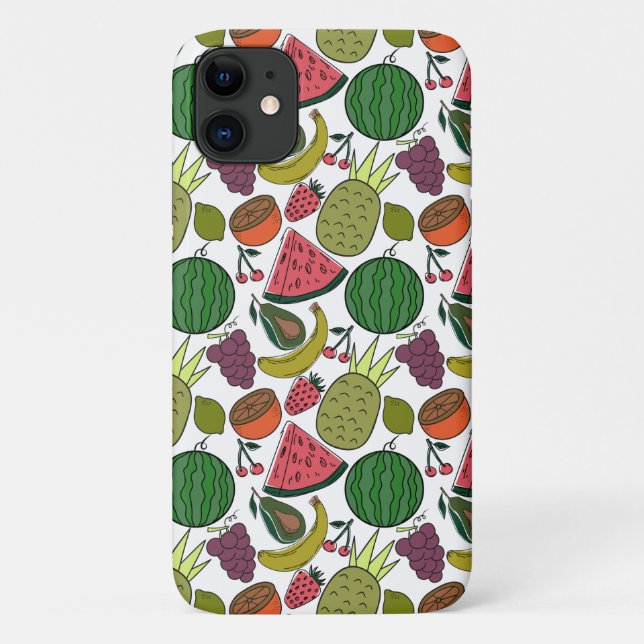Fruit seamless pattern | Fruit surface pattern 15 Case-Mate iPhone Case (Back)