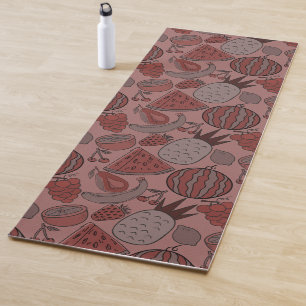 Fruit seamless pattern Fruit surface pattern 16 Yoga Mat
