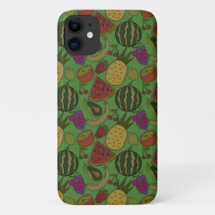 Fruit seamless pattern   Fruit surface pattern 19 Case-Mate iPhone Case