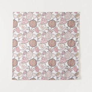 Fruit seamless pattern   Fruit surface pattern 1 Tapestry
