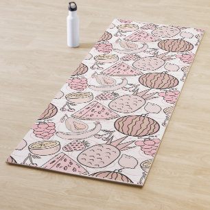 Fruit seamless pattern Fruit surface pattern 1 Yoga Mat