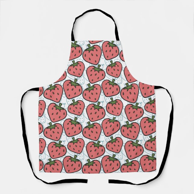 Fruit seamless pattern | Fruit surface pattern 21 Apron (Front)