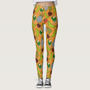 Fruit seamless pattern   Fruit surface pattern 23 Leggings