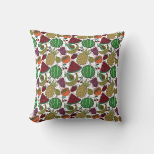 Fruit seamless pattern Fruit surface pattern 25 Cushion