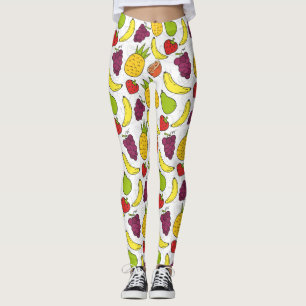 Fruit seamless pattern   Fruit surface pattern 27 Leggings