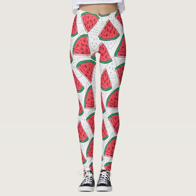 Fruit seamless pattern | Fruit surface pattern 3 Leggings (Front)